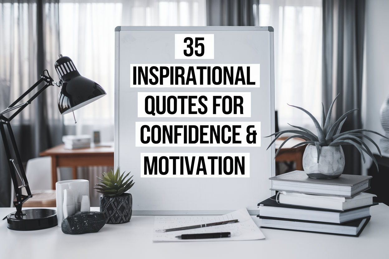 35 Inspirational Quotes For Confidence & Motivation