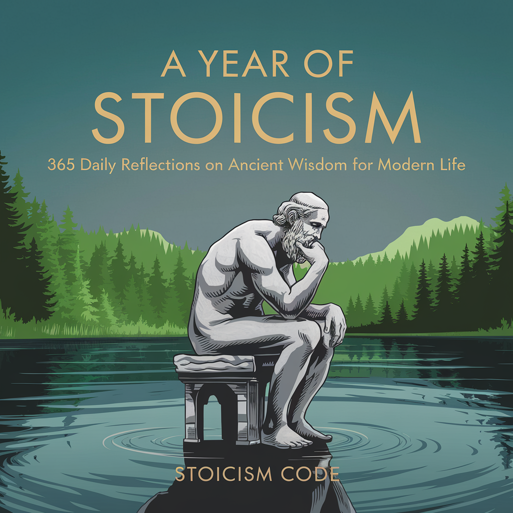 A Year of Stoicism: 365 Daily Reflections on Ancient Wisdom for Modern Life (Ebook)